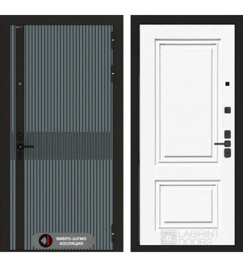 Входная дверь ISSIDA 26 Эмаль RAL-9003 (Сигнально белый)