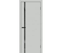Межкомнатная дверь ПЭТ Браво-0.40.П Grey Silk / Mirox Grey