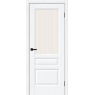 Межкомнатная дверь ПЭТ Неоклассик-35 White Silkwood / Magic Moru