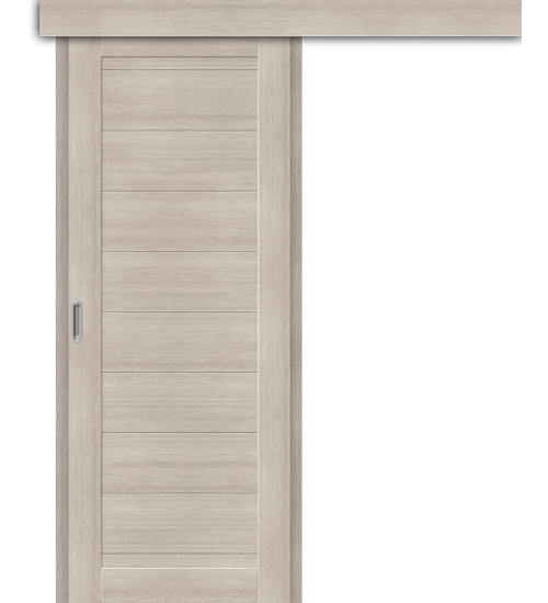 Межкомнатная дверь-купе Браво-21 Cappuccino Melinga