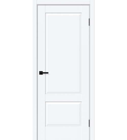 Межкомнатная дверь ПЭТ Прима-12 White Silk