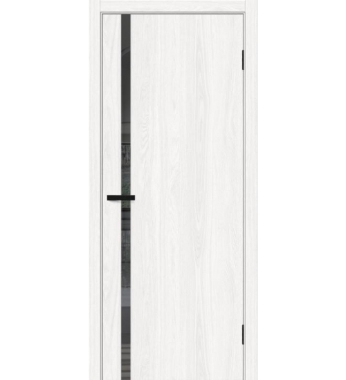 Межкомнатная дверь с экошпоном Браво-1.55 White Dreamline/Mirox Grey Межкомнатная дверь с экошпоном Браво-1.55 White Dreamline/Mirox Grey