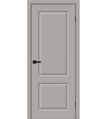 Межкомнатная дверь с ПВХ-пленкой Скинни-12 Grey Pro