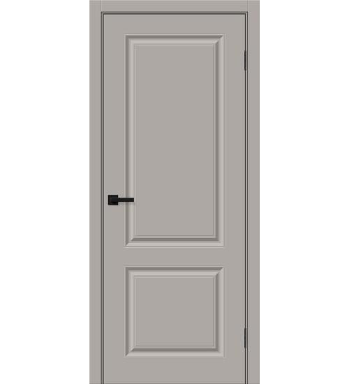 Межкомнатная дверь с ПВХ-пленкой Скинни-12 Grey Pro