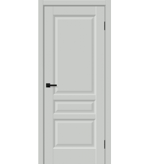 Межкомнатная дверь ПЭТ Неоклассик-34 Grey Silk