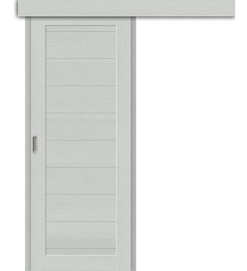 Межкомнатная дверь-купе Браво-21 Grey Wood