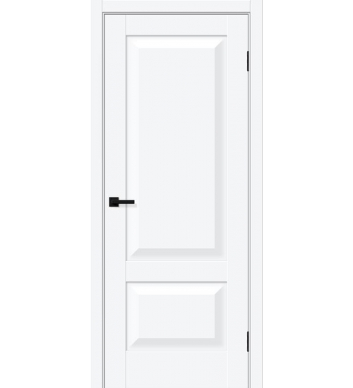 Межкомнатная дверь ПЭТ Прима-22 White Silk