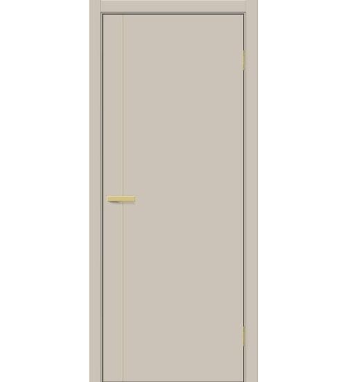 Межкомнатная дверь ПЭТ Браво-0.10.П (SG:P3) Cream Silk / Sgold