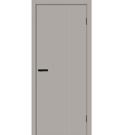 Межкомнатная дверь с покрытием винил Граффити-21 Grey Pro