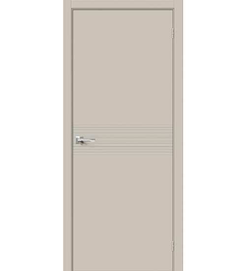 Межкомнатная крашеная дверь Граффити-23 Creamy