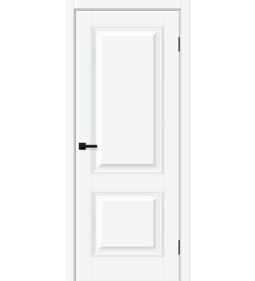 Межкомнатная дверь ПЭТ Классик-12 White Silk