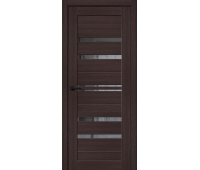 Межкомнатная дверь с экошпоном Браво-30 Wenge Melinga/Mirox Grey