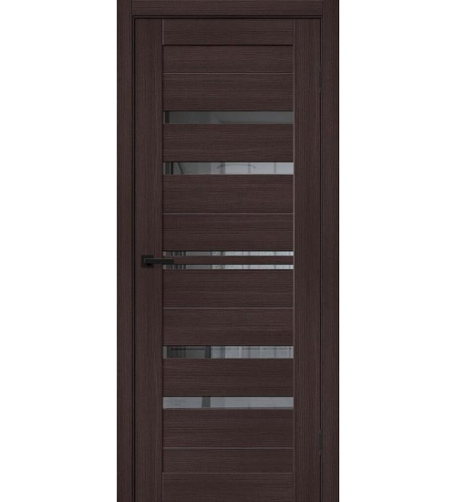 Межкомнатная дверь с экошпоном Браво-30 Wenge Melinga/Mirox Grey Межкомнатная дверь с экошпоном Браво-30 Wenge Melinga/Mirox Grey