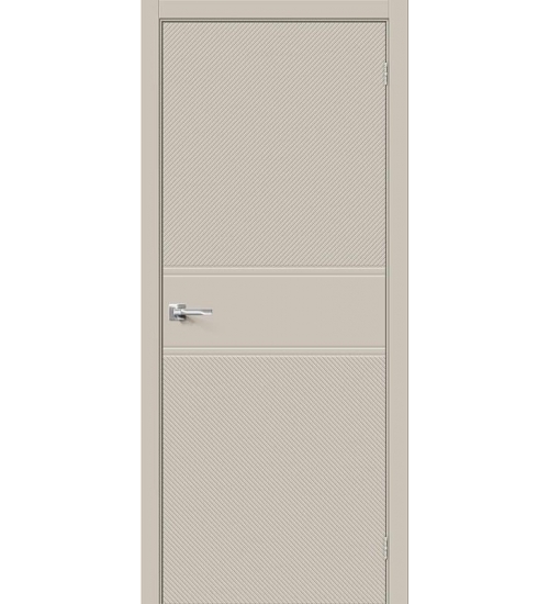 Межкомнатная крашеная дверь Граффити-27 Creamy
