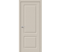 Межкомнатная крашеная дверь Скинни-12 Creamy