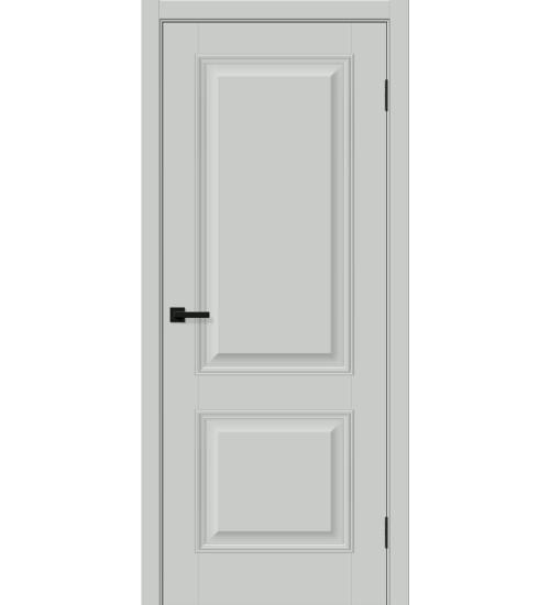 Межкомнатная дверь ПЭТ Классик-12 Grey Silk