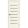 Межкомнатная дверь с экошпоном Браво-22 Nordic Oak  / Black Shine