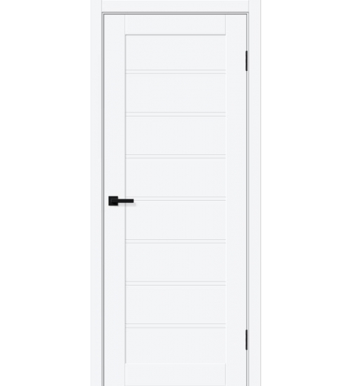 Межкомнатная дверь ПЭТ Браво-20 White Silk