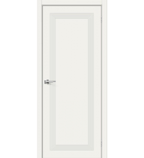 Межкомнатная крашеная дверь Граффити-20 Whitey