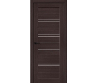 Межкомнатная дверь с экошпоном Браво-28 Wenge Melinga/Magic Fog