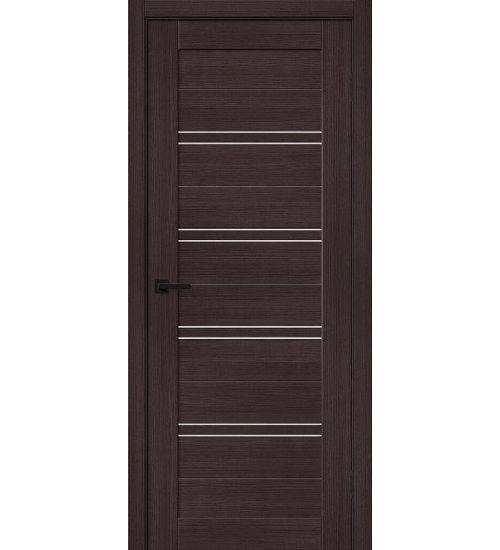 Межкомнатная дверь с экошпоном Браво-28 Wenge Melinga/Magic Fog