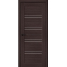 Межкомнатная дверь с экошпоном Браво-28 Wenge Melinga/Magic Fog