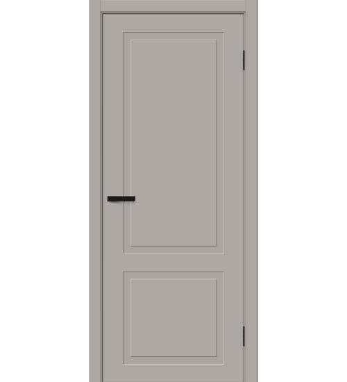 Межкомнатная дверь с покрытием винил Граффити-12 Grey Pro