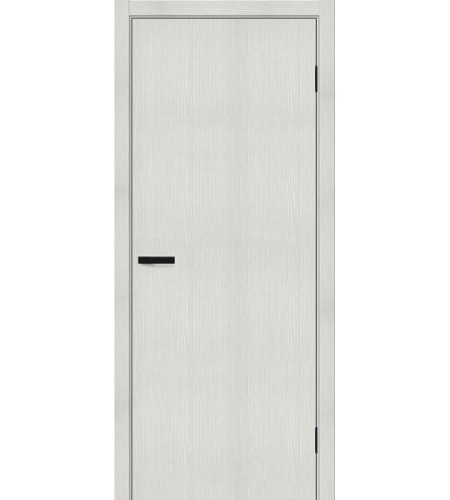 Межкомнатная дверь с экошпоном Браво-0 Bianco Melinga