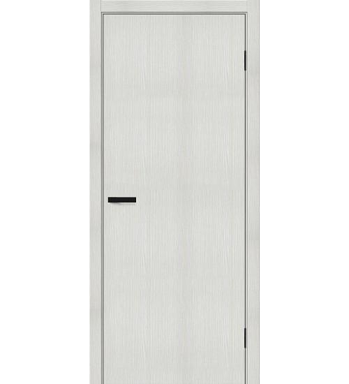 Межкомнатная дверь с экошпоном Браво-0 Bianco Melinga