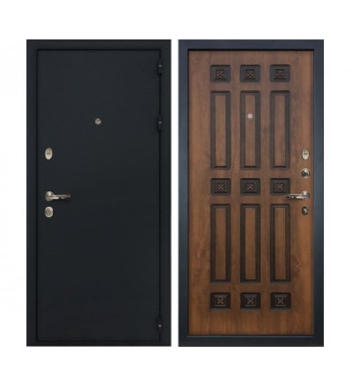 Входная дверь Лекс 2 Рим Винорит Голден патина черная (панель №33)