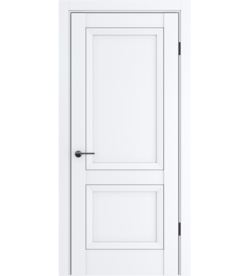 Межкомнатная дверь с эко шпоном ДП-61 (White Pearl)