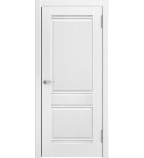 Межкомнатная окрашенная дверь ЛУ-51 (Белый эмалит)