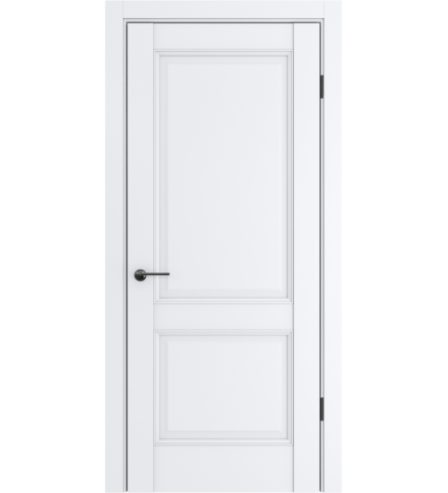 Межкомнатная дверь с эко шпоном ДП-78 (White Pearl)