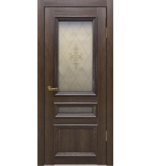 Межкомнатная окрашенная дверь Вероника-03 (дуб оксфордский)