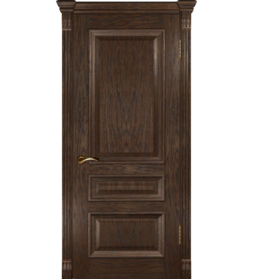 Межкомнатная окрашенная дверь Фараон-2 (ДГ мореный дуб)