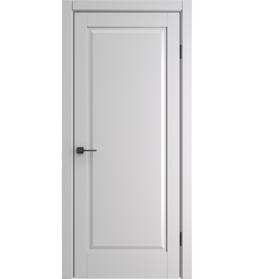 Межкомнатная окрашенная дверь ДП-1 (Silver Gray)