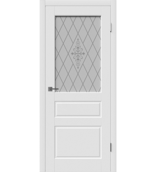 Межкомнатная окрашенная дверь Chester | Polar | White Art