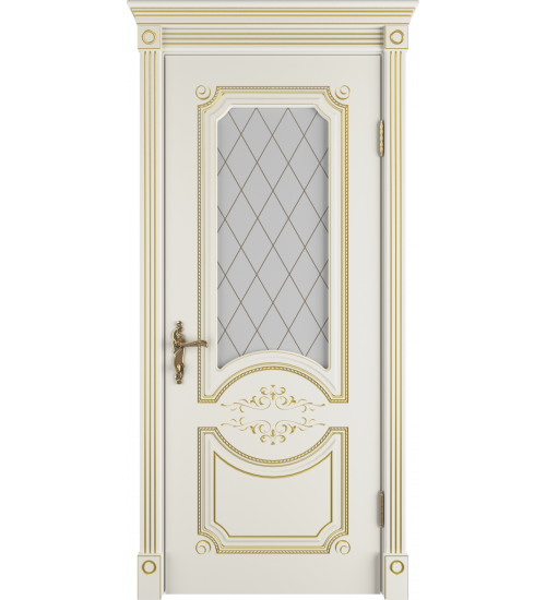 Межкомнатная окрашенная дверь Milana | Ivory PC | Art Cloud