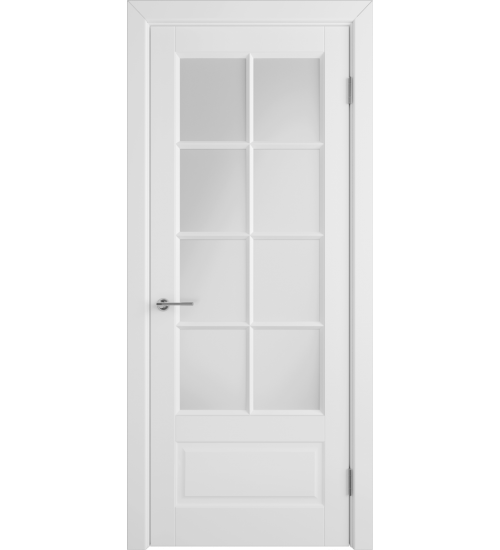Межкомнатная окрашенная дверь Glanta Ett | Polar | White Cloud