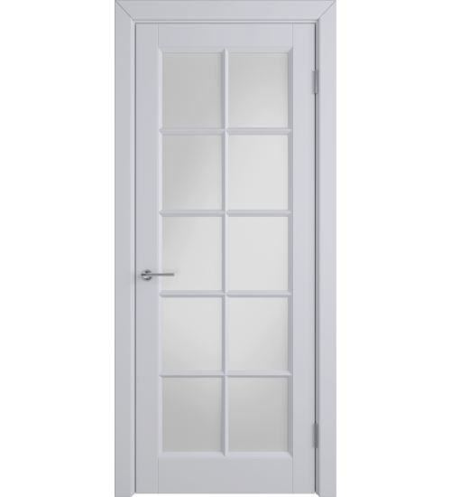 Межкомнатная окрашенная дверь Glanta | Cotton | White Cloud